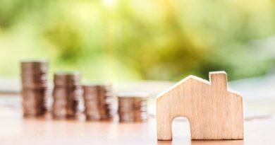 staked coins showing savings for new home mortgage