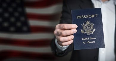 man who just immigrated to USA